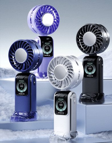 akkumulátoros mini ventilátor