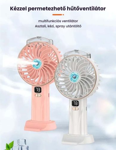kis ventilátor párásító