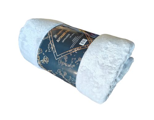 SENDIA Pihe-Puha Plüss Pléd 150*200, ezüstszürke
