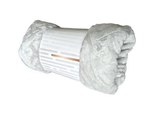 SENDIA Pihe-Puha Plüss Pléd 150x200 Világos Szürke - Középszőrű, Mintás